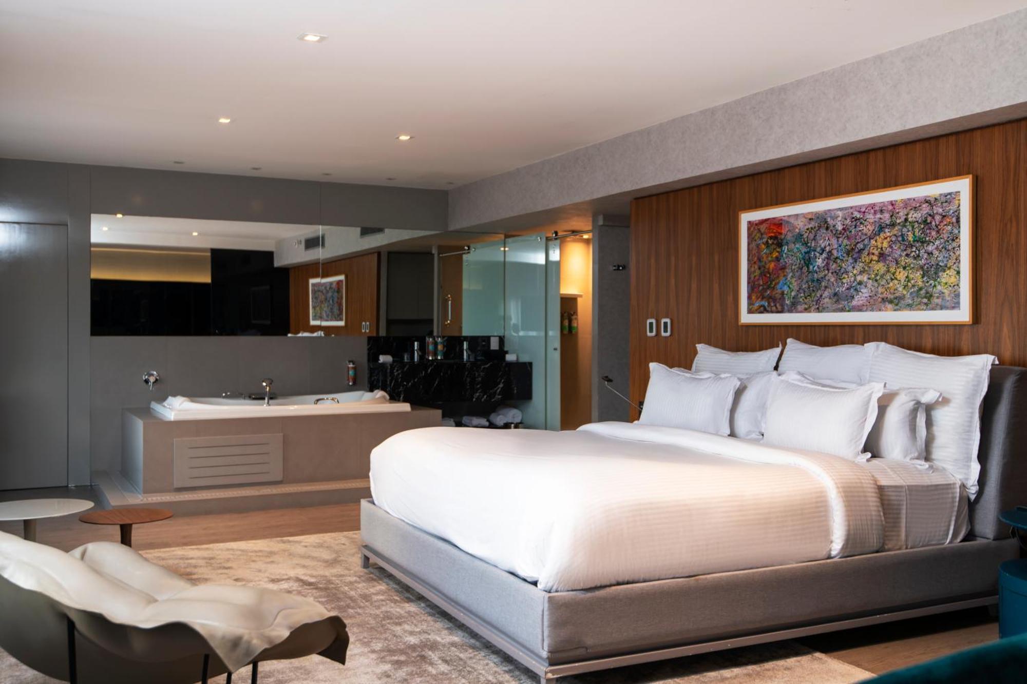Pullman Sao Paulo Ibirapuera Hotel Exterior photo A bedroom at the hotel